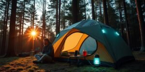 Smart Tents with Built-In Solar Panels: The Future of Off-Grid Camping